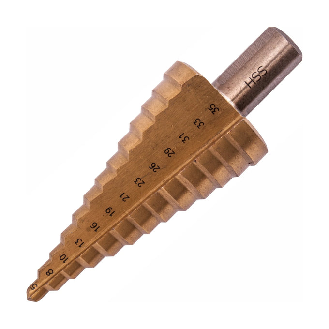 Tork Craft Step Drill Bit HSS 5-35mmx2-3mm - image 01