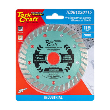 Tork Craft Diamond Blade 115mm Turbo Hot Pressed - image 01