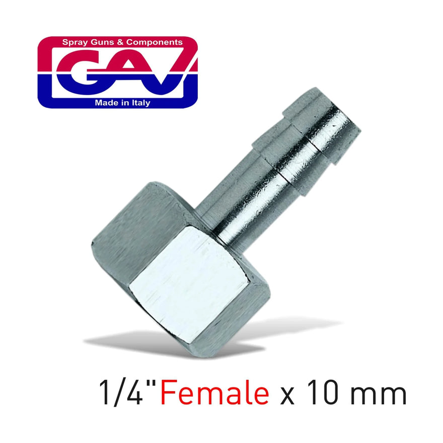 GAV Hose Adapter 1/4' Female x 10mm - image 01