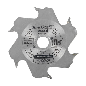 Tork Craft Blade Biscuit Joiner 100 X 6t 22.0mm TCT - image 01