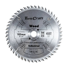 Tork Craft Blade TCT Euro Tip 185 X 48t 20/16mm Profesional - image 01