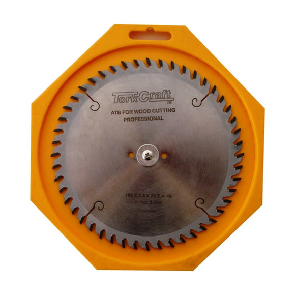 Tork Craft Blade TCT Euro Tip 190 X 48t 20/16mm Profesional - image 01