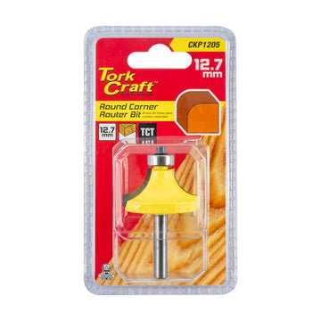 Tork Craft Router Bit Corner Round 1/2' - image 01