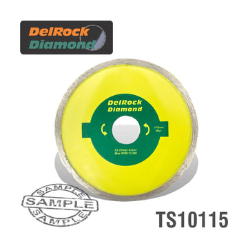 Delrock Diamond Blade 115mm Continuous Rim - image 01