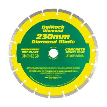 Delrock Diamond Blade 230mm Segmented - image 01