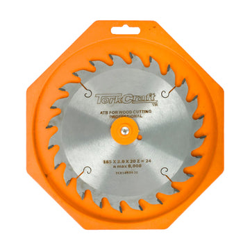 Tork Craft Blade TCT Euro Tip 185 X 24t 20-16 Profesional - image 01