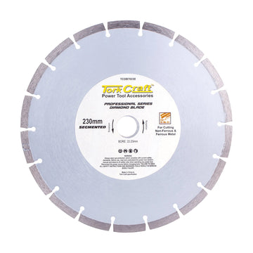Tork Craft Diamond Blade Segmented 230x22.23mm Metal Cutting - image 01