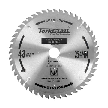 Tork Craft Blade TCT Noise Free 254x48t 30/1/20/16 - image 01