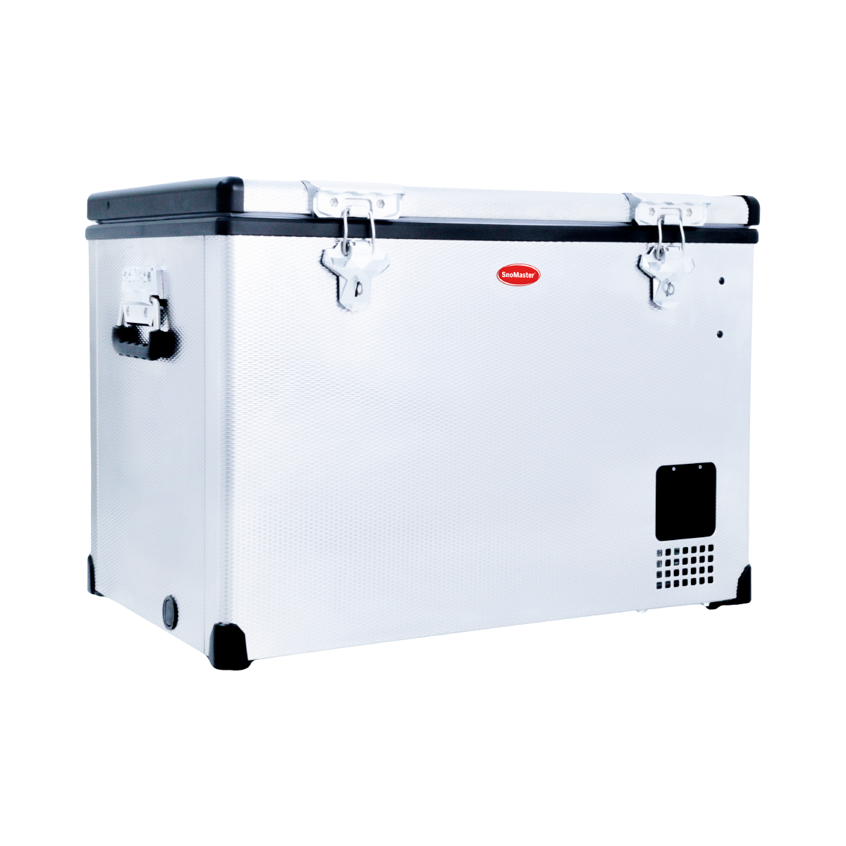 SnoMaster Portable Fridge/Freezer 60L Single Compartment AC/DC S/Steel