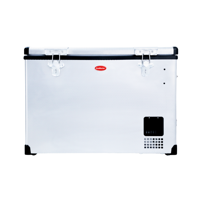 SnoMaster Portable Fridge/Freezer 60L Single Compartment AC/DC S/Steel