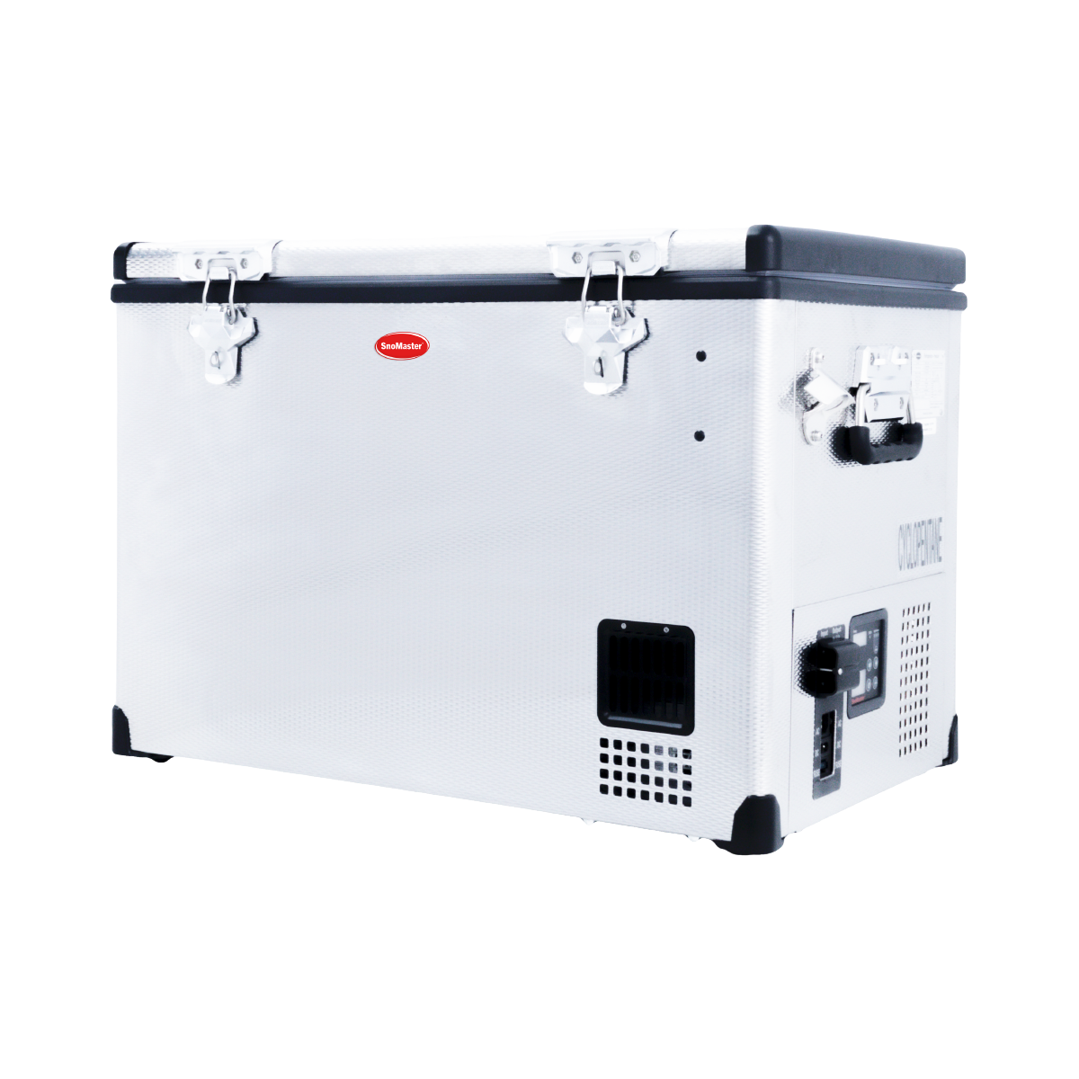SnoMaster Portable Fridge/Freezer 60L Single Compartment AC/DC S/Steel