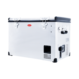 SnoMaster Portable Fridge/Freezer 60L Single Compartment AC/DC S/Steel