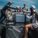 SnoMaster Portable Fridge/Freezer 66L Dual Compartment AC/DC S/Steel-6