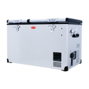 SnoMaster Portable Fridge/Freezer 66L Dual Compartment AC/DC S/Steel-4