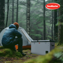 SnoMaster Portable Fridge/Freezer 66L Dual Compartment AC/DC S/Steel-7