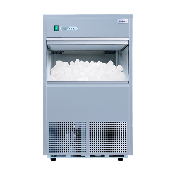 SnoMaster 50Kg-24Hr Plumbed-In Bullet Type Ice-Maker (SM-50) in Refrigerators