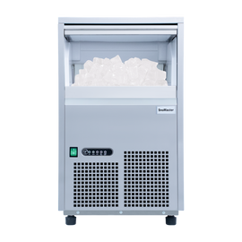 SnoMaster 26Kg-24Hr Plumbed-In Gourmet Type Ice-Maker (SM-26S) in Refrigerators