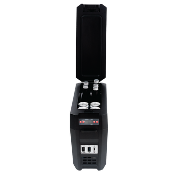 SnoMaster Portable Fridge/Freezer 12L Plastic DC - SMDZ-LS12 - 0