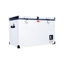 SnoMaster Portable Fridge/Freezer 81.5L Dual Compartment AC/DC S/Steel-4
