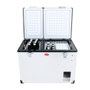 SnoMaster Portable Fridge/Freezer 56L Dual Compartment AC/DC S/Steel-2