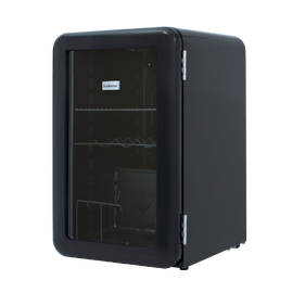 SnoMaster 68L Counter-Top Retro Beverage Cooler Black (SC-70R) in Refrigerators