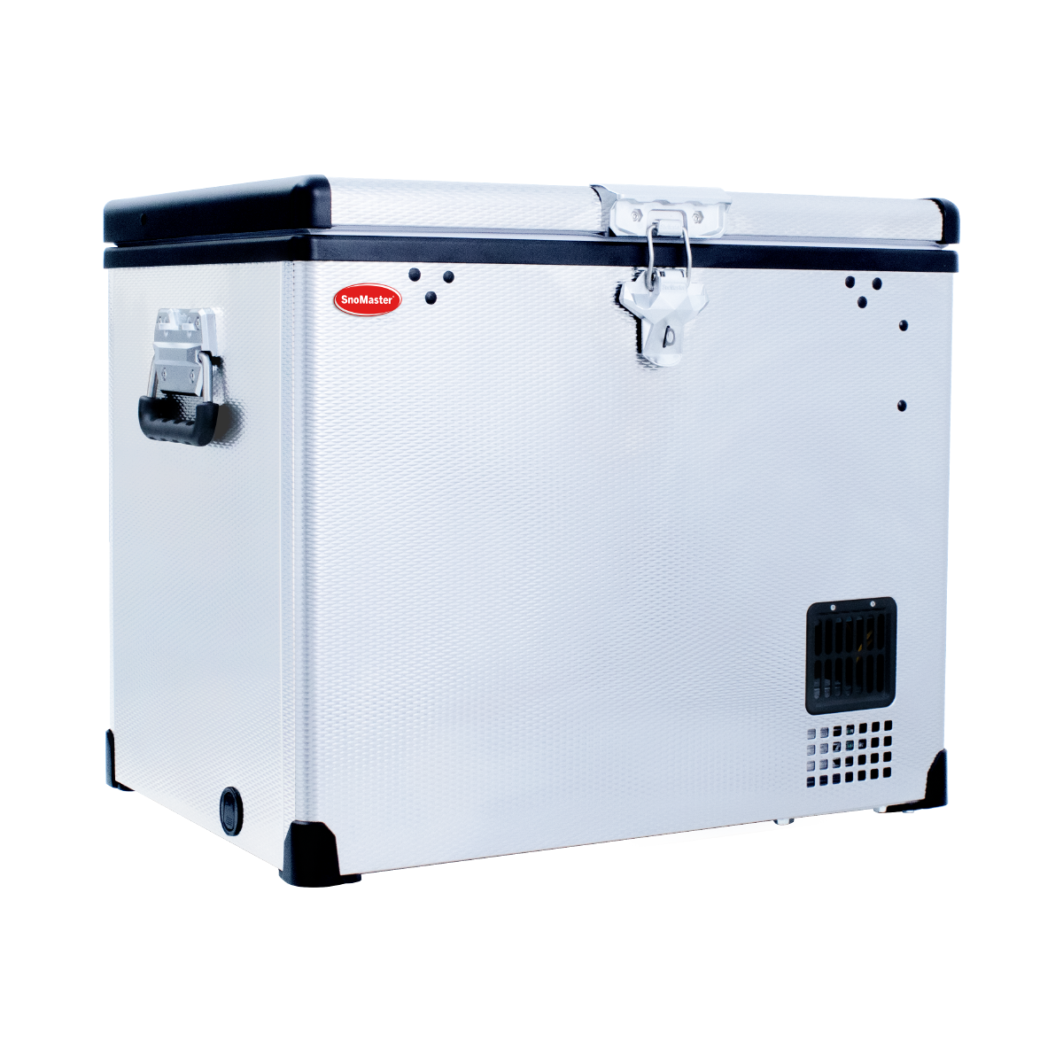 SnoMaster Portable Fridge/Freezer 40L Single Compartment AC/DC S/Steel