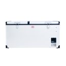 SnoMaster Portable Fridge/Freezer 92.5L Low Profile Dual Compartment AC/DC S/Steel-4