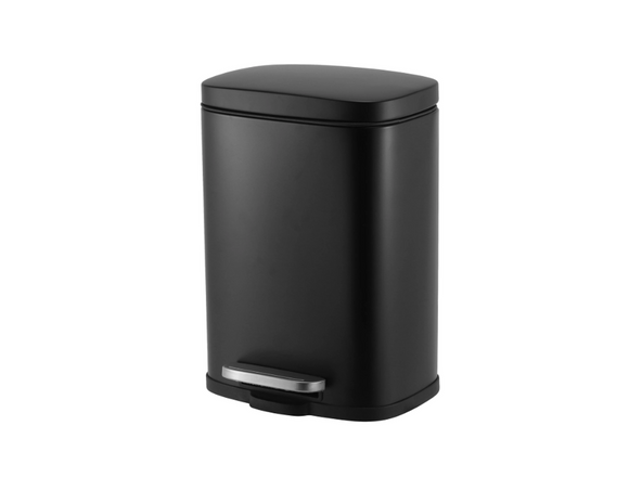 Image of  Casa Modena 5L Pedal Bin Powdered Coated Matte Black inHome & Décor,Kitchenware,Kitchen Storage