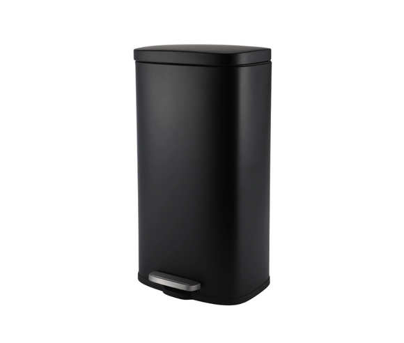 Image of  Casa Modena 30L Pedal Bin Powdered Coated Matte Black inHome & Décor,Kitchenware,Kitchen Storage