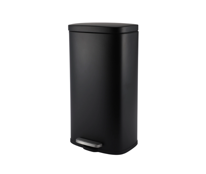 Image of  Casa Modena 30L Pedal Bin Powdered Coated Matte Black inHome & Décor,Kitchenware,Kitchen Storage