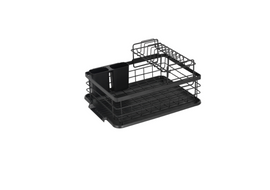 Image of  Casa Catania 401 Dish Drainer 2 Tier Matt Black inHome & Décor,Kitchenware,Kitchen Accessories