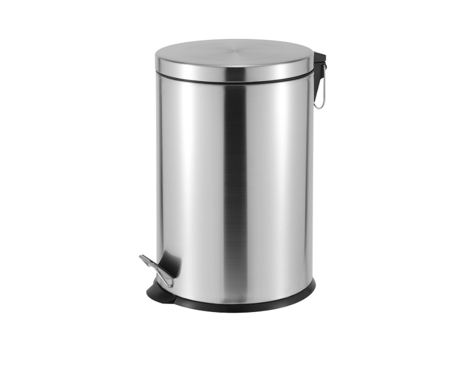 Casa 20L Step Bin Stainless Steel Flat Lid, Soft Close