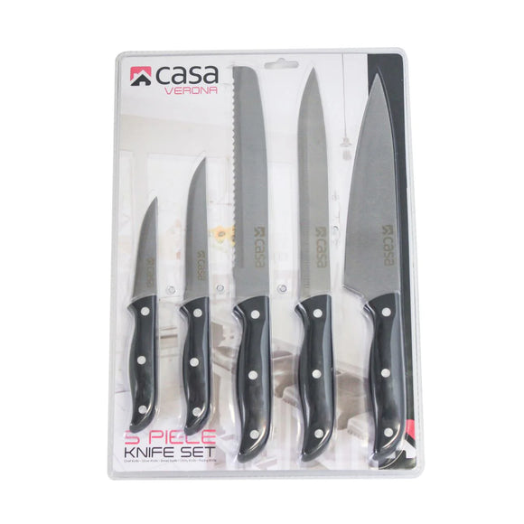 Casa Verona 5PC Knife Set