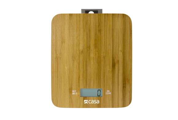 Image of  Casa Electronic Bamboo Kitchen Scale inHome & Décor,Kitchenware,Kitchen Accessories