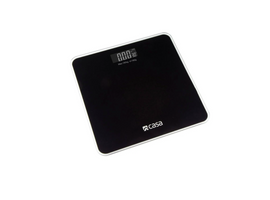 Image of  Casa Electronic Bathroom Round Edge Glass Scale Nero inSanware & Bathroom,Bathroom,Bathroom Accessories