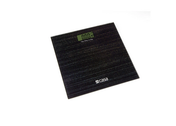 Image of  Casa Electronic Bathroom Sparkle Glass Scal Nero inSanware & Bathroom,Bathroom,Bathroom Accessories