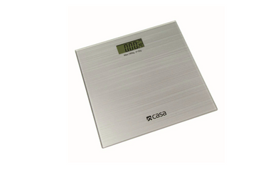 Image of  Casa Electronic Bathroom Sparkle Glass Scale Argento inSanware & Bathroom,Bathroom,Bathroom Accessories