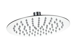 Brescia Round Shower Thin Shower Rose 201 SS 300mm in Shower Heads