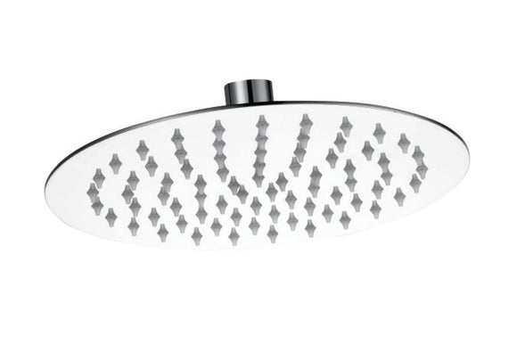 Brescia Round Shower Thin Shower Rose 201 SS 300mm in Shower Heads