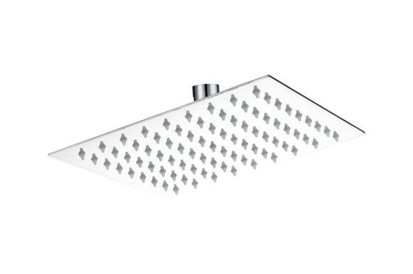 Brescia Square Shower Thin Shower Rose 201 SS 200mm in Shower Heads