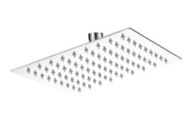 Brescia Square Shower Thin Shower Rose 201 SS 300mm in Shower Heads