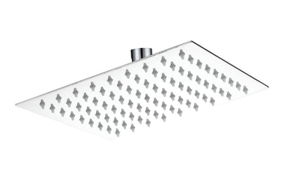 Brescia Square Shower Thin Shower Rose 201 SS 300mm in Shower Heads