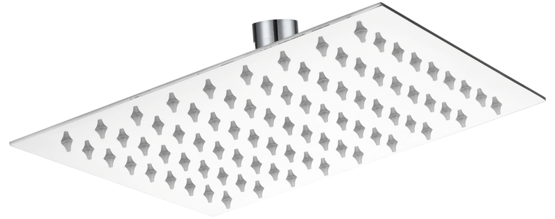 Brevik Square Shower Thin Shower Rose 304 SS 200mm in Shower Heads
