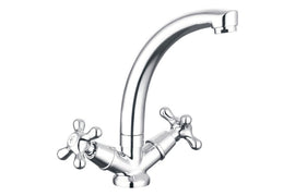 Pura Classic Basin Mixer Swivel Spout in Faucets