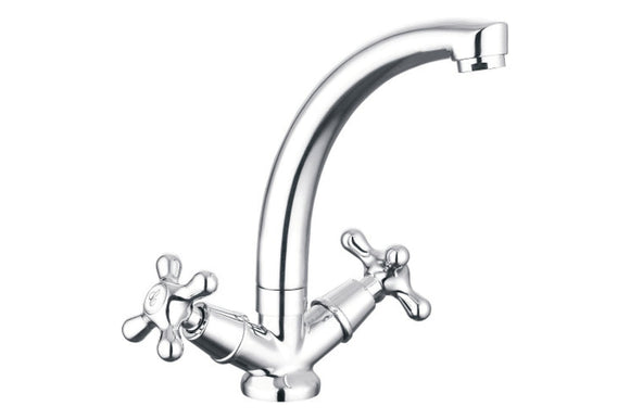 Pura Classic Basin Mixer Swivel Spout in Faucets