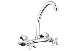 Pura Classic Sink Mixer Wall Type in Faucets