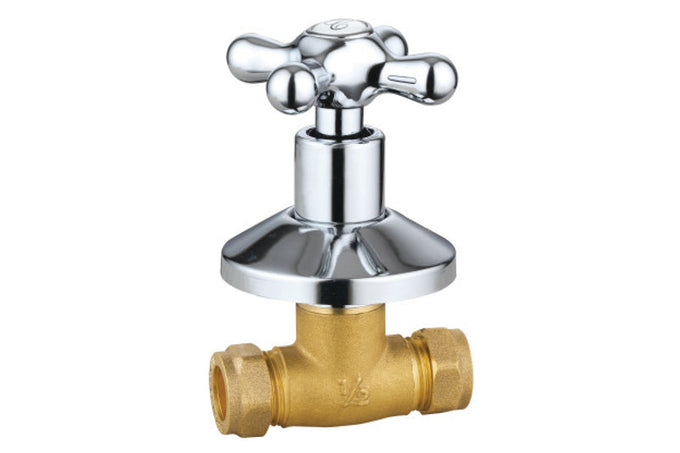 Pura Classic Undertile Stop Tap 15mm CxC in Faucets