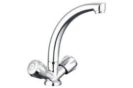 Pura Traditional Basin Mixer Swivel Spout in Faucets