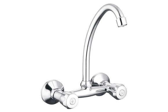 Pura Traditional Sink Mixer Wall Type in Faucets