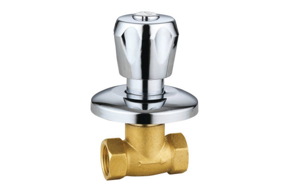 Pura Traditional Undertile Stop Tap 15mm FxF in Faucets